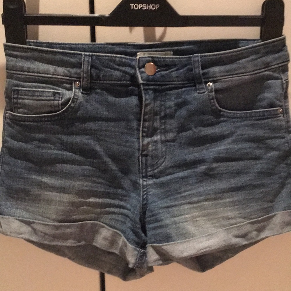 Blue jean shorts!